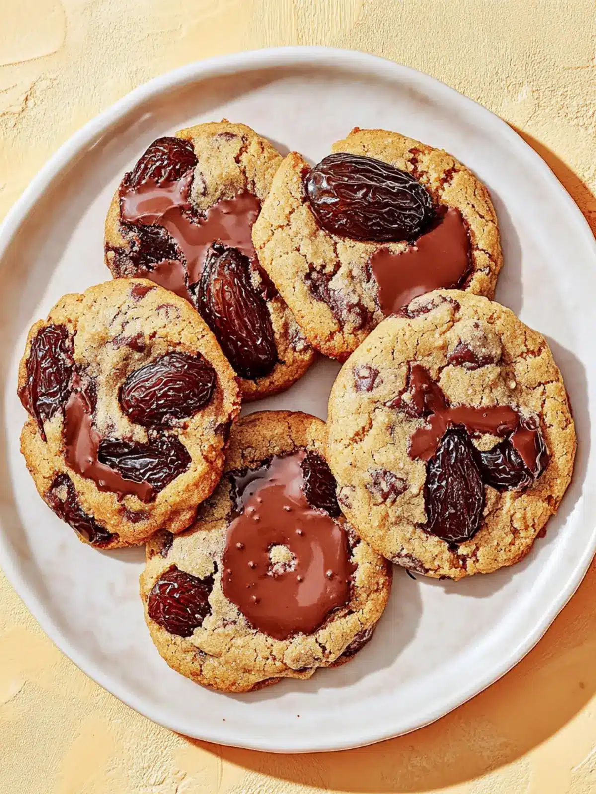 Chewy Date and Dark Chocolate Cookies with a Sweet Twist 2 Chewy Date and Dark Chocolate Cookies