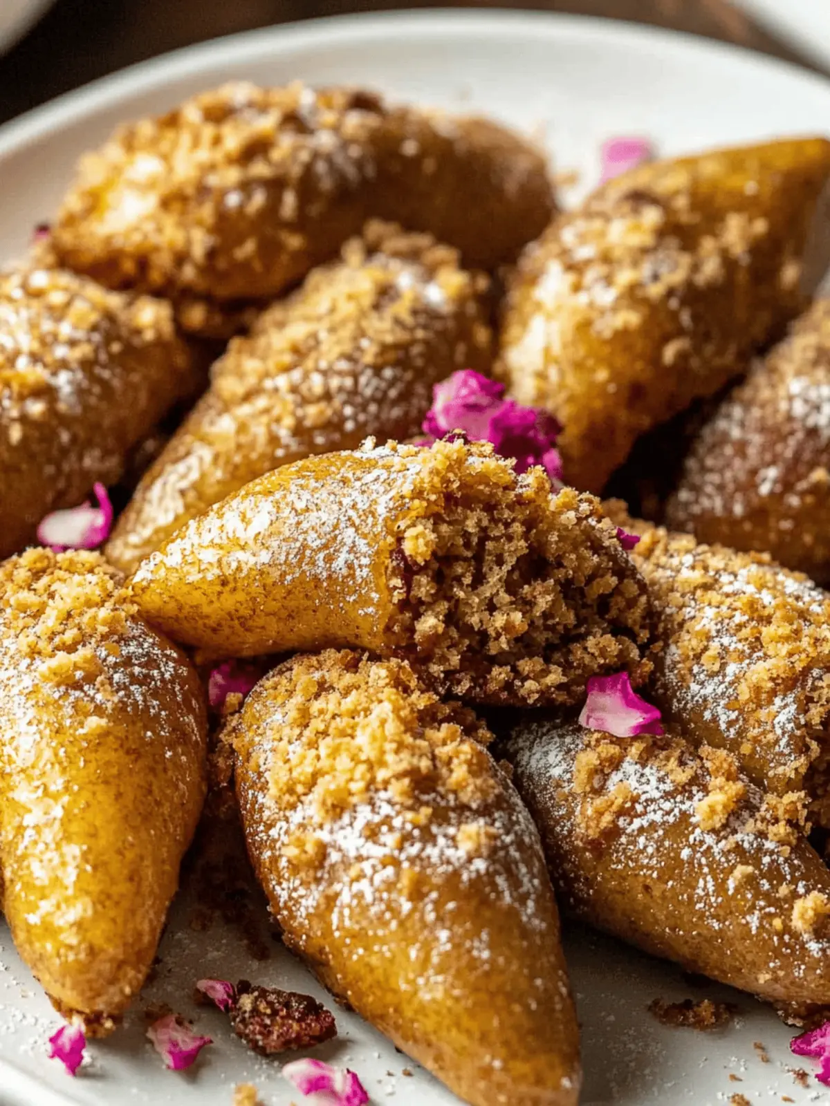 Qatayef (Sweet Stuffed Pancakes)
