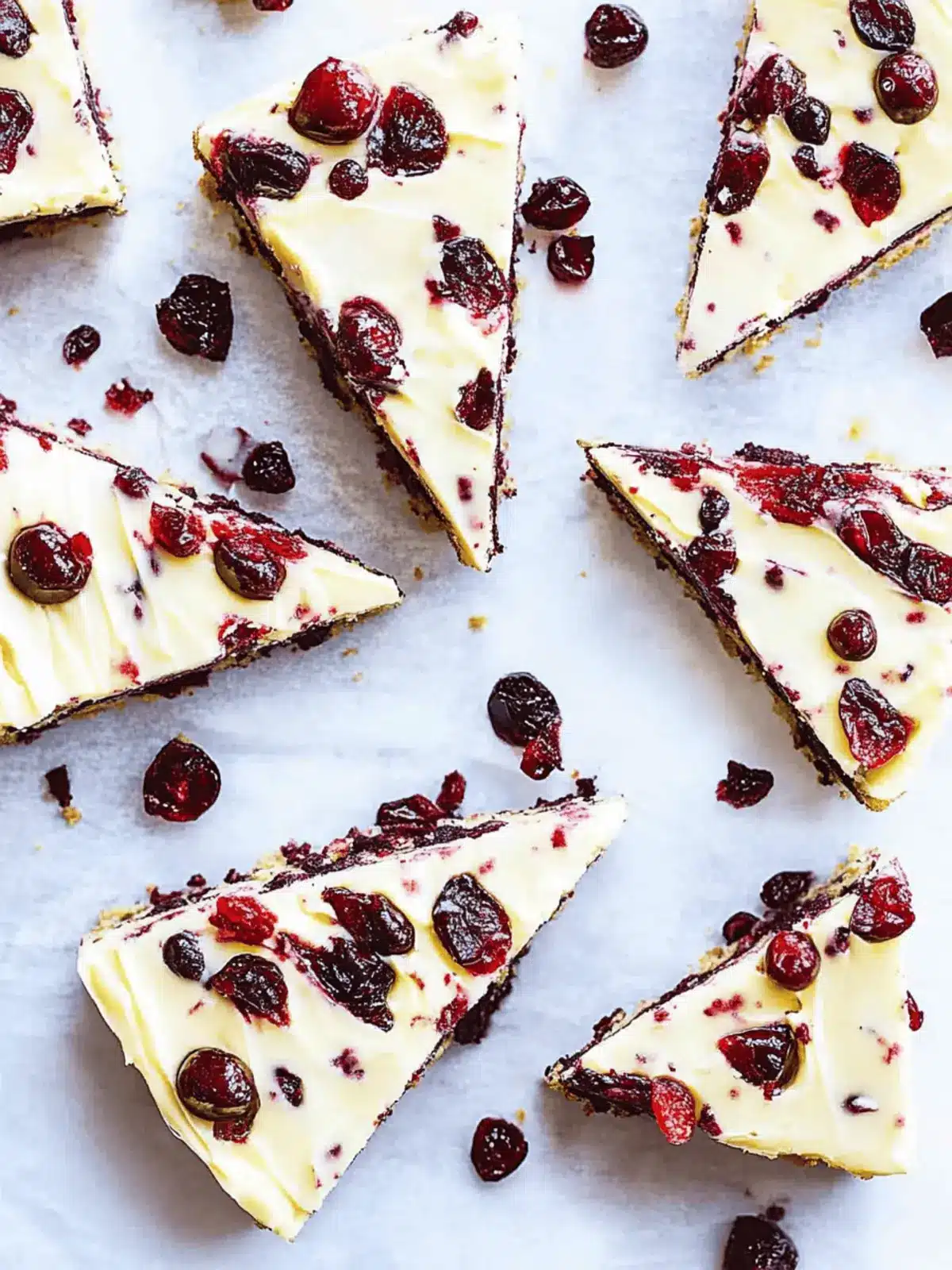 Cranberry Bliss Bars with Creamy White Chocolate Frosting 4 Cranberry Bliss Bars