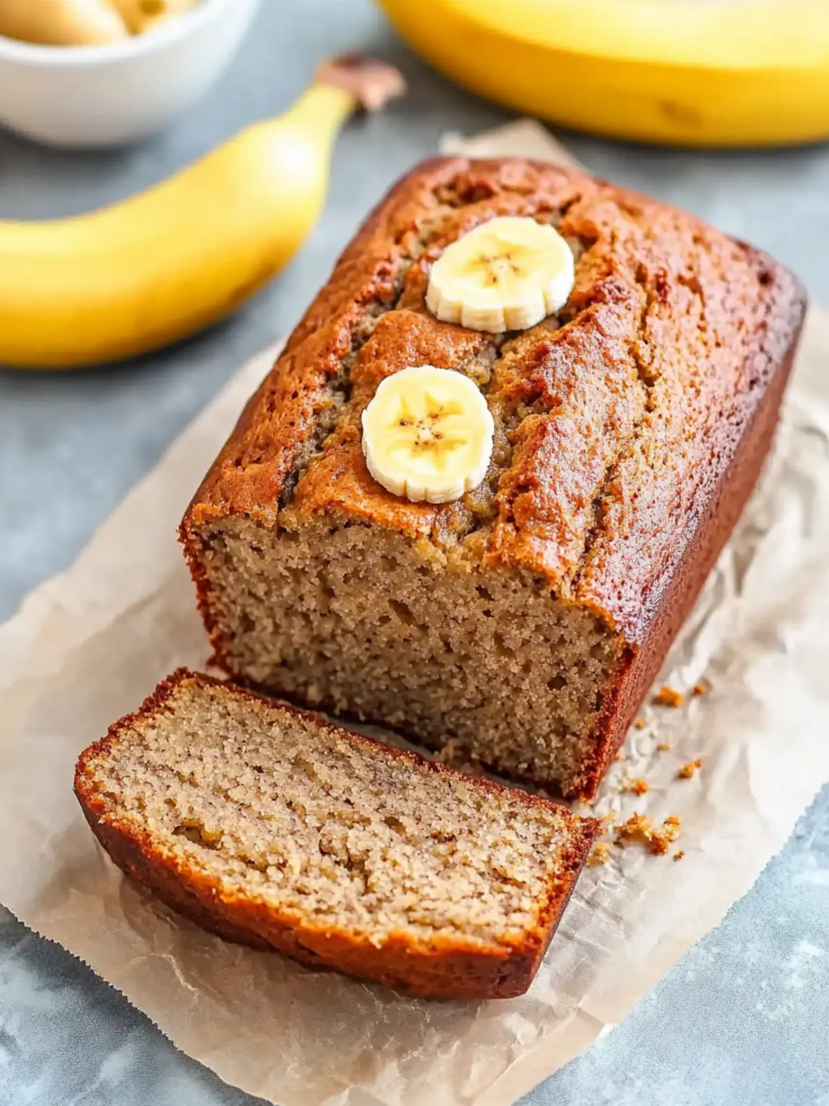 Fluffy Keto Banana Bread