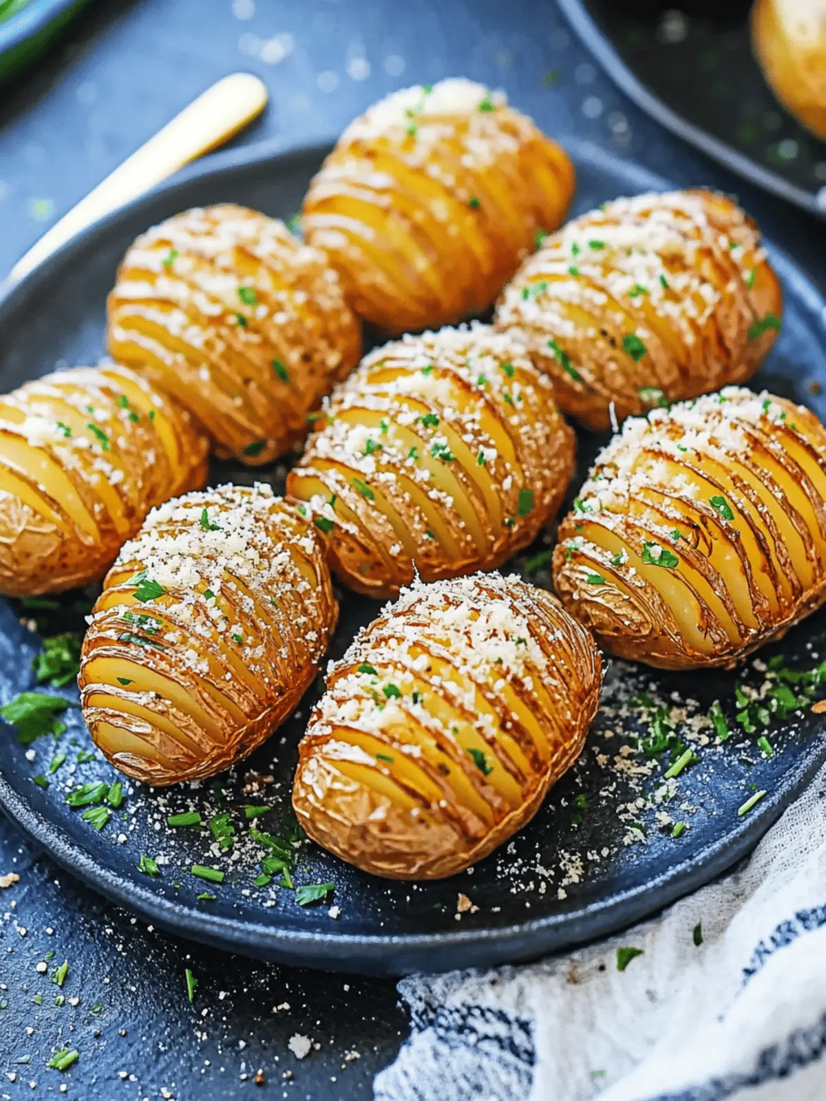 Parmesan Hasselback Potatoes That Steal the Show at Dinner 2 Parmesan Hasselback Potatoes