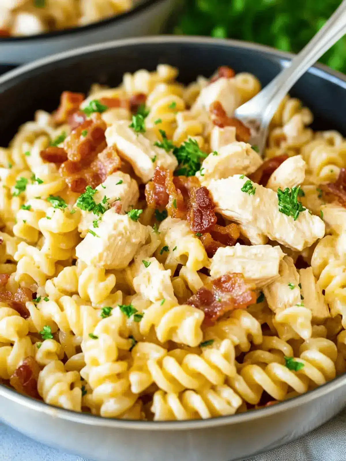Chicken Bacon Ranch Pasta