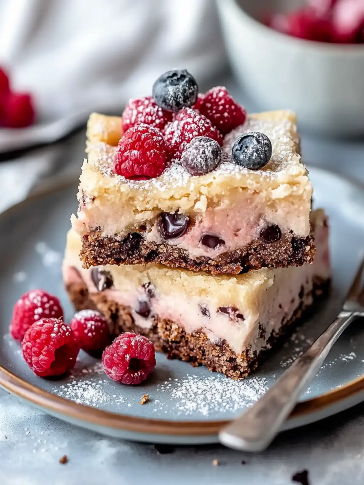 Double Layer Vegan Brookies