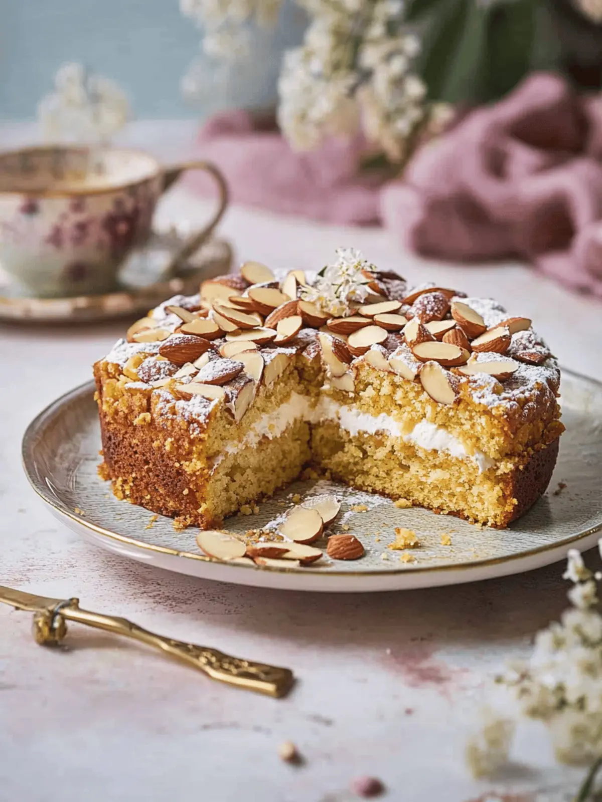 Irresistible Swedish Almond Cake - Toscakaka You ll Adore 2 Swedish Almond Cake - Toscakaka