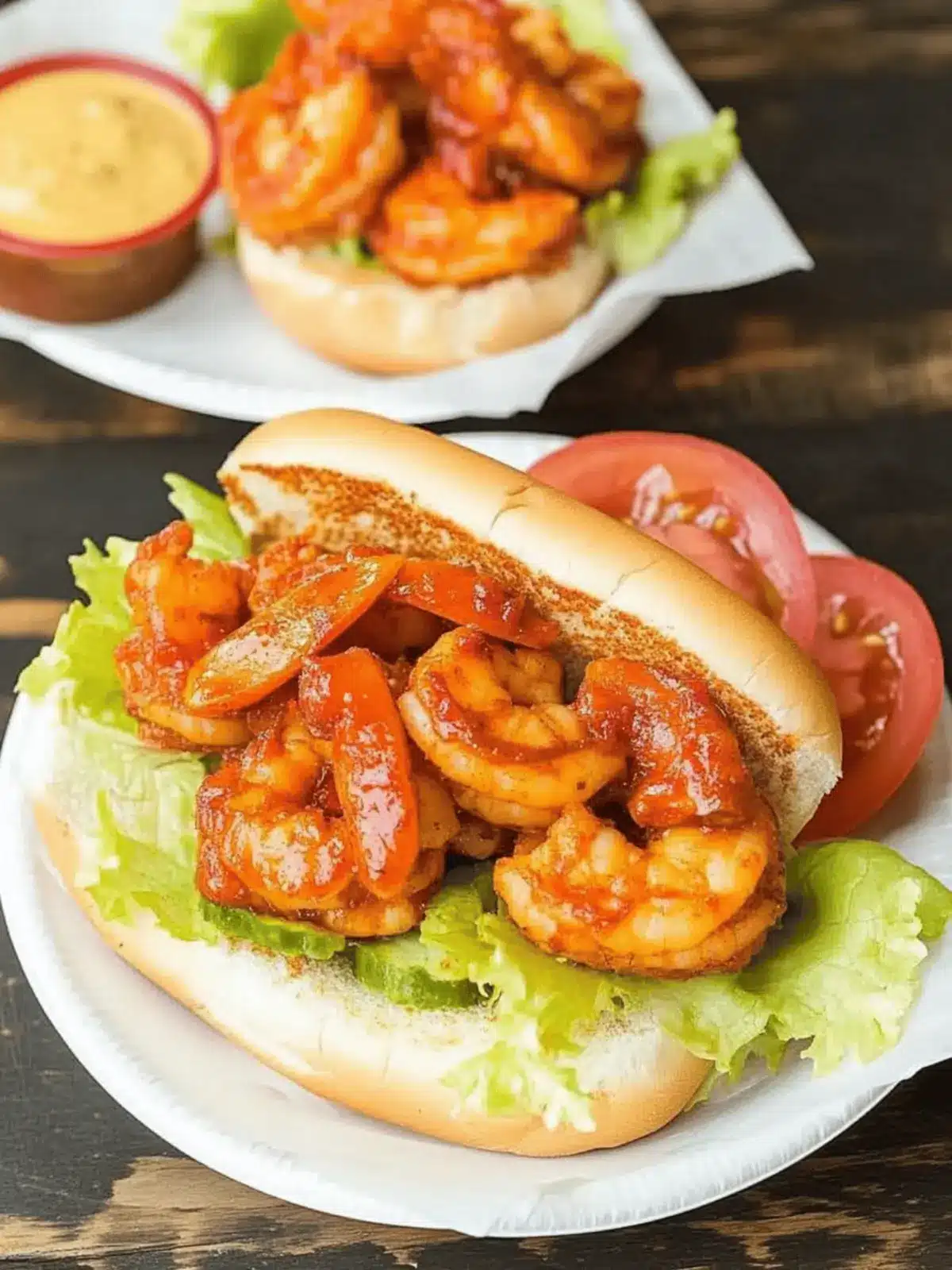 Nashville Hot Shrimp Po' Boy: A Flavor Punch for Your Palate 4 Nashville Hot Shrimp Po Boy