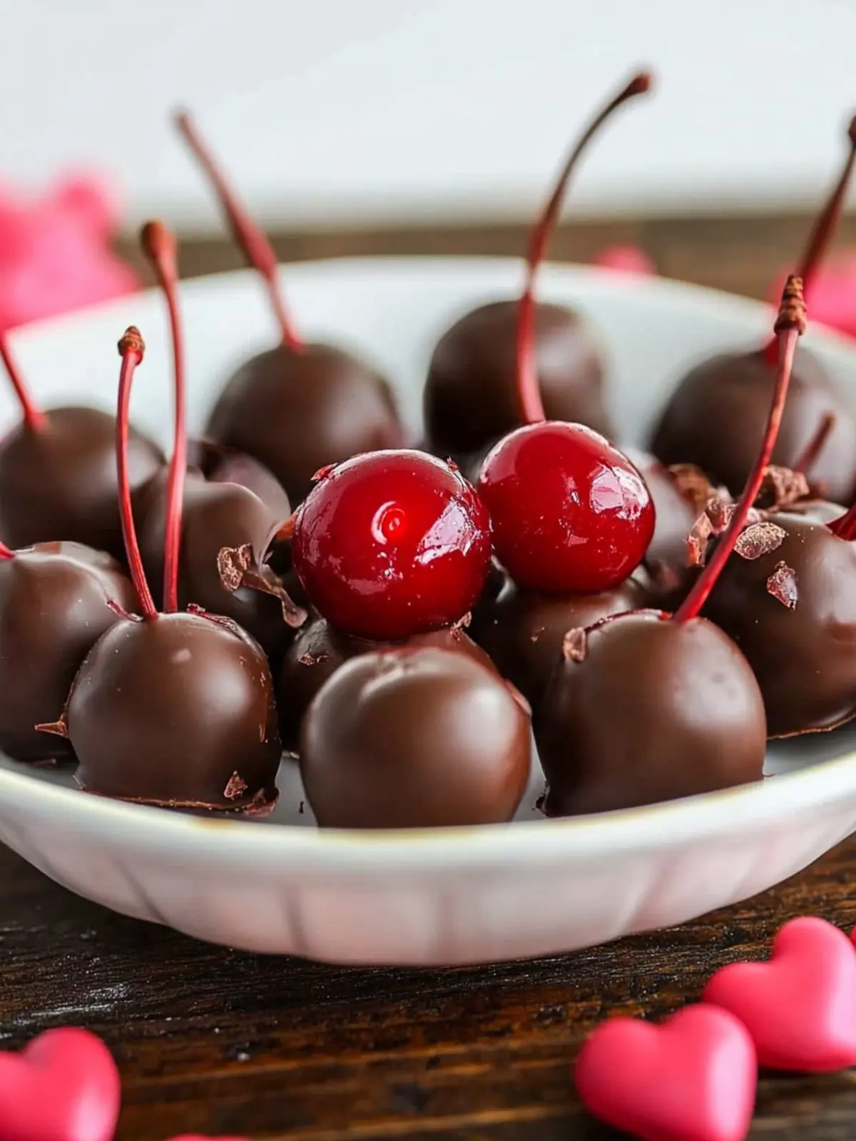Chocolate Covered Cherries-Valentine s Day snacks