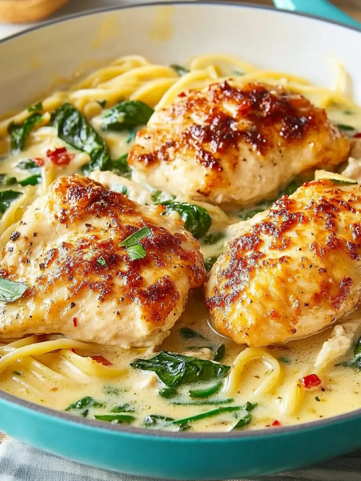 Chicken Florentine: Perfect Valentine s Day Date Night Delight 2 Chicken Florentine- Valentine s Day date night recipes