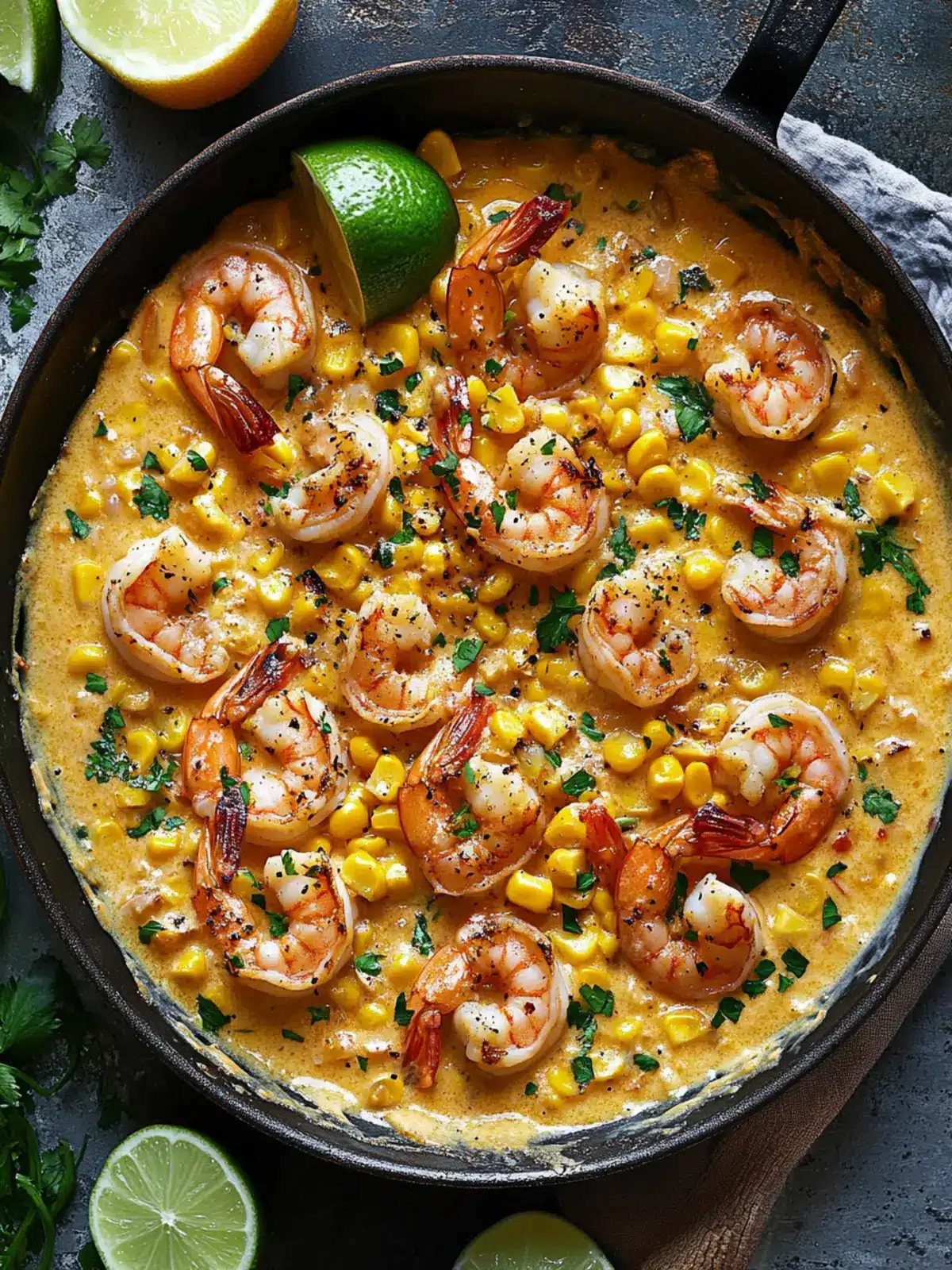 Shrimp and Creamed Corn (30 Minutes, One-Pan)