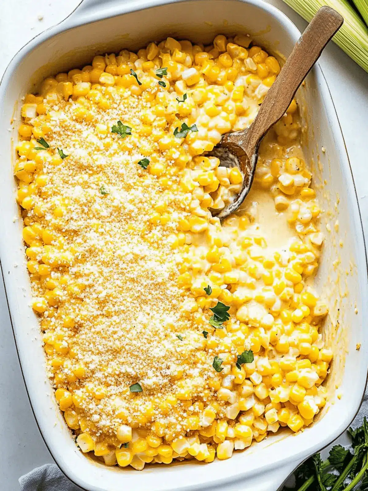 Irresistible Parmesan Creamed Corn That Elevates Any Meal 4 Parmesan Creamed Corn