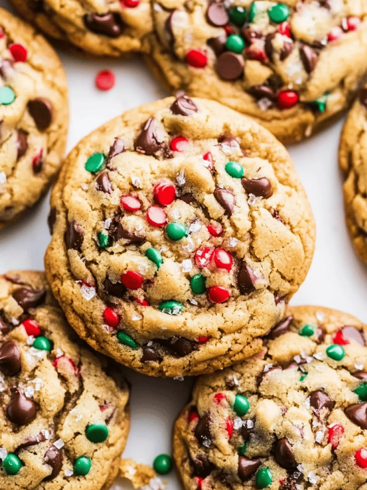Vegan Christmas Chocolate Chip Cookies That Delight Everyone 2 Christmas Chocolate Chip Cookies