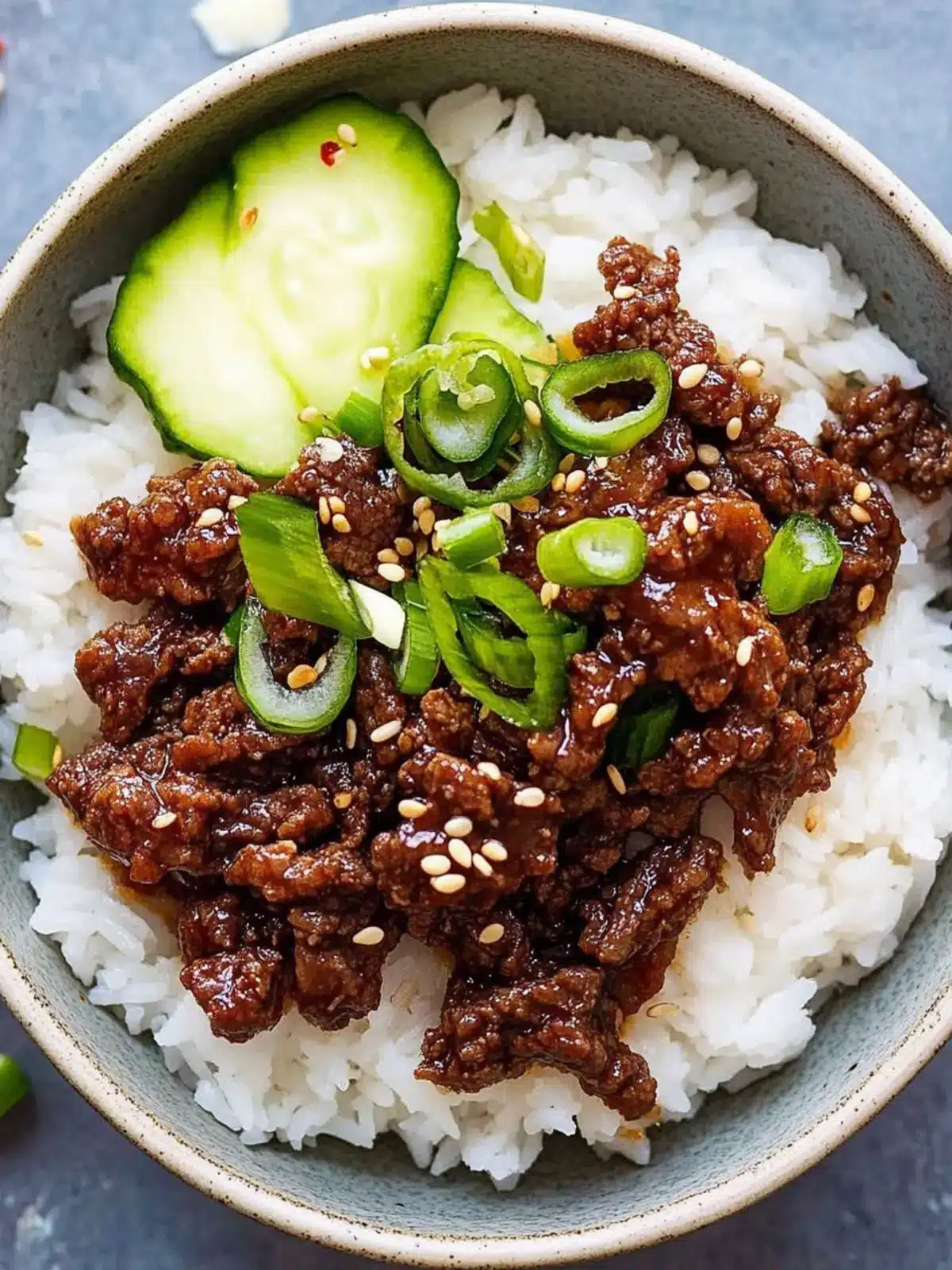 Caramelized Beef With Rice