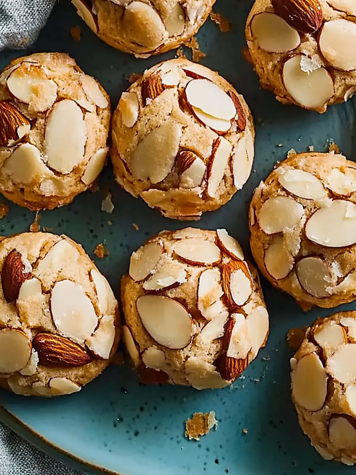Rum-Buttered Almond Cookies