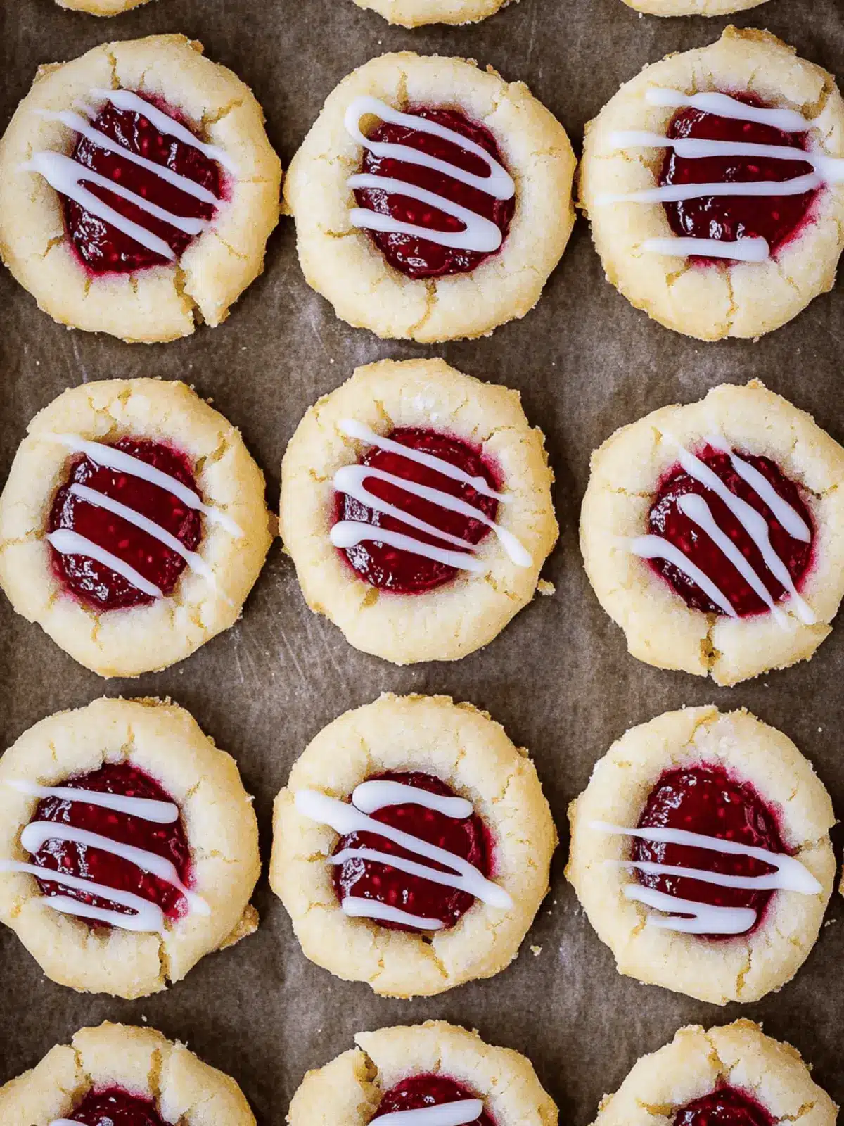 Irresistible Thumbprint Cookies Raspberry Almond Shortbread Delight 3 Thumbprint Cookies {Raspberry Almond Shortbread}