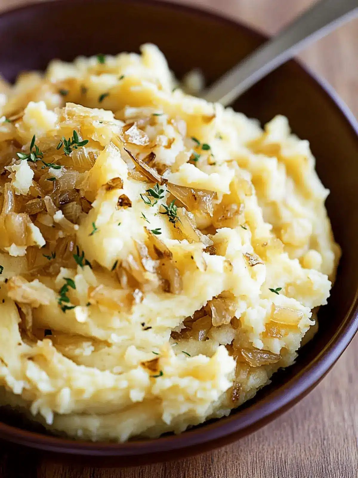 Caramelized Onion Mashed Potatoes