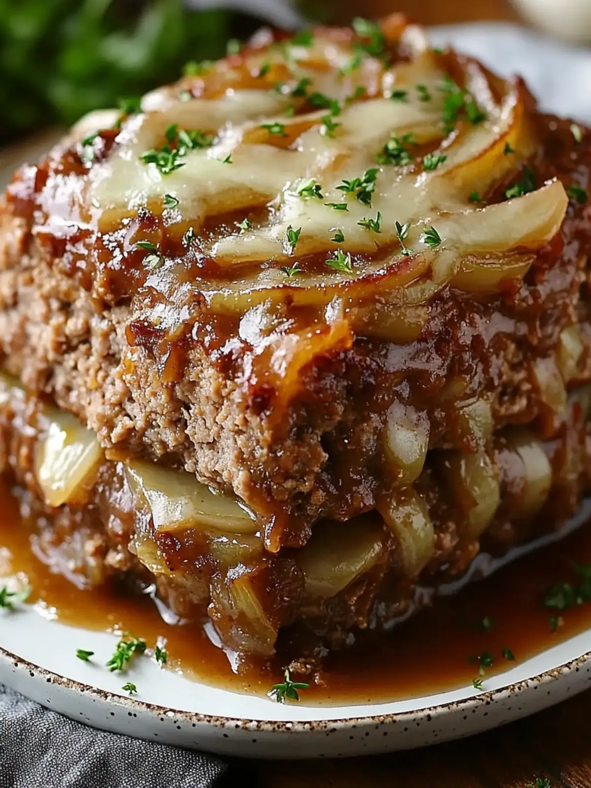 French Onion Meatloaf Recipe