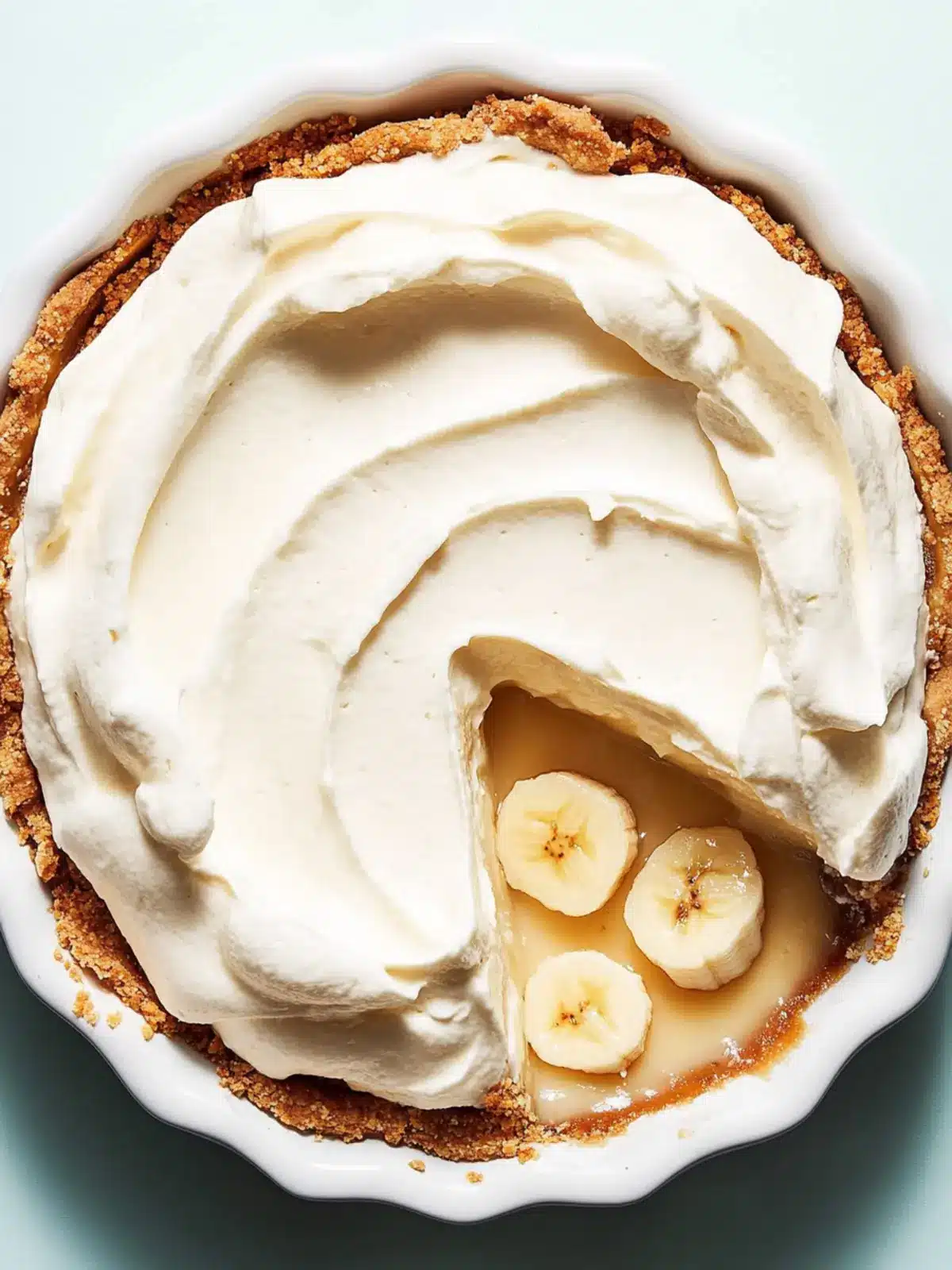 Banana Cream Pie With Bourbon Whipped Cream