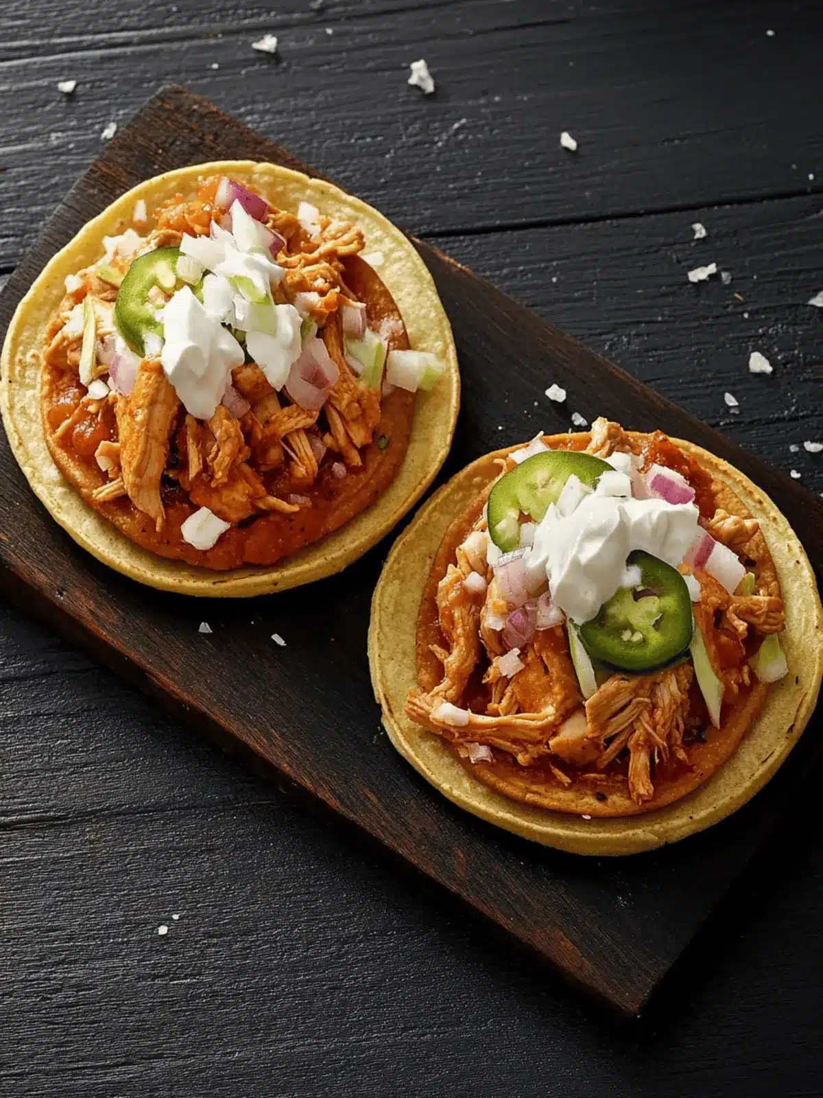 Savor Irresistible Chicken Tinga Sopes for Flavorful Moments 3 Chicken Tinga Sopes