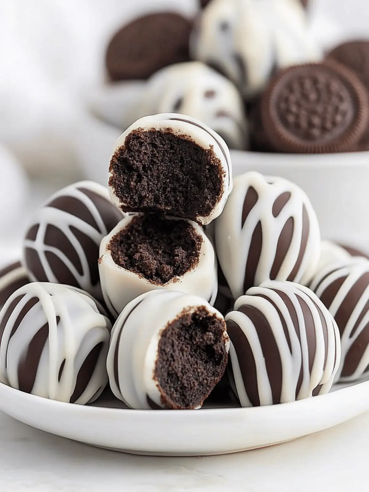 Cinnamon Roll Oreo Truffles: Irresistibly Sweet Delight 4 Cinnamon Roll Oreo Truffles