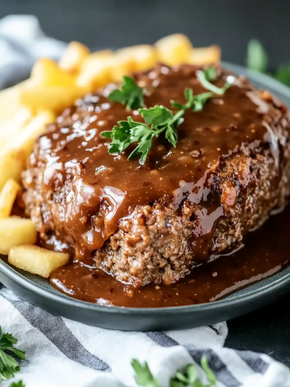No Ketchup Brown Gravy Meatloaf Recipe for Cozy Family Nights 2 No Ketchup Brown Gravy Meatloaf Recipe
