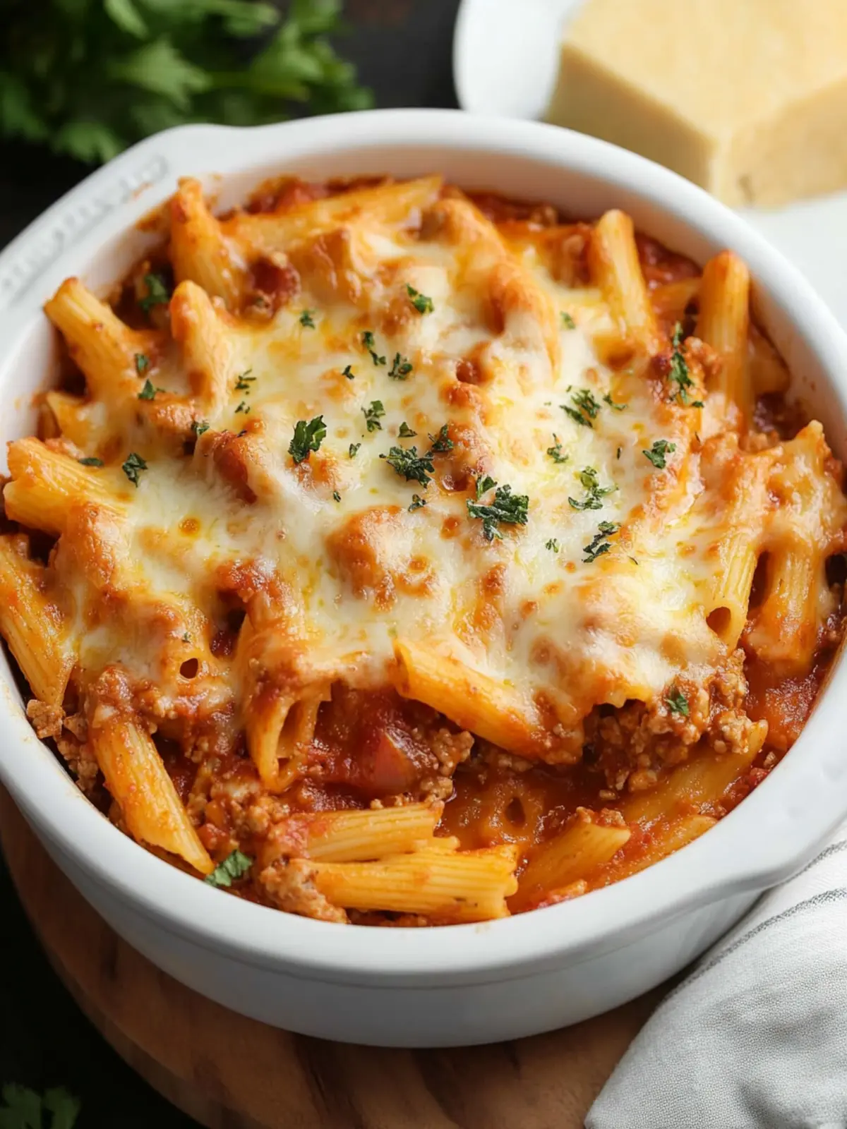 Melted Cheese Bliss: Slow Cooker Baked Ziti Recipe 4 Slow Cooker Baked Ziti Recipe