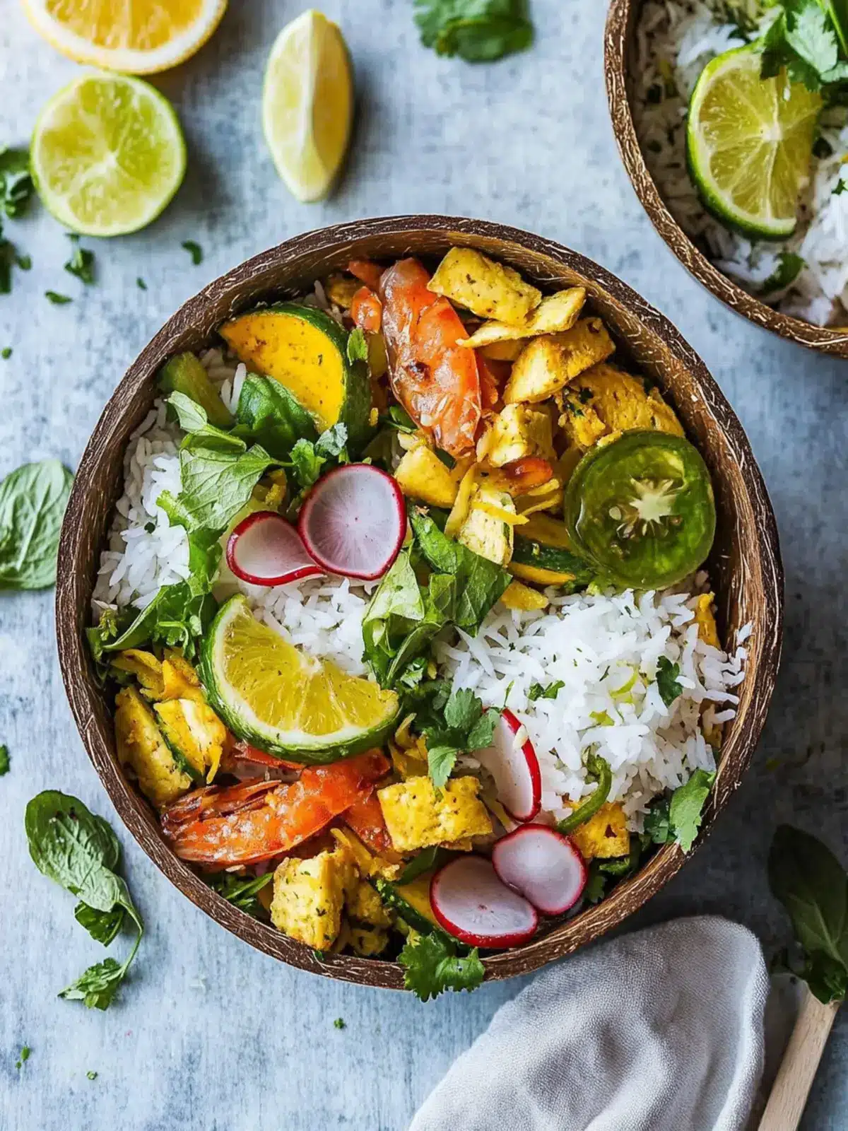 Coconut Rice Bowls