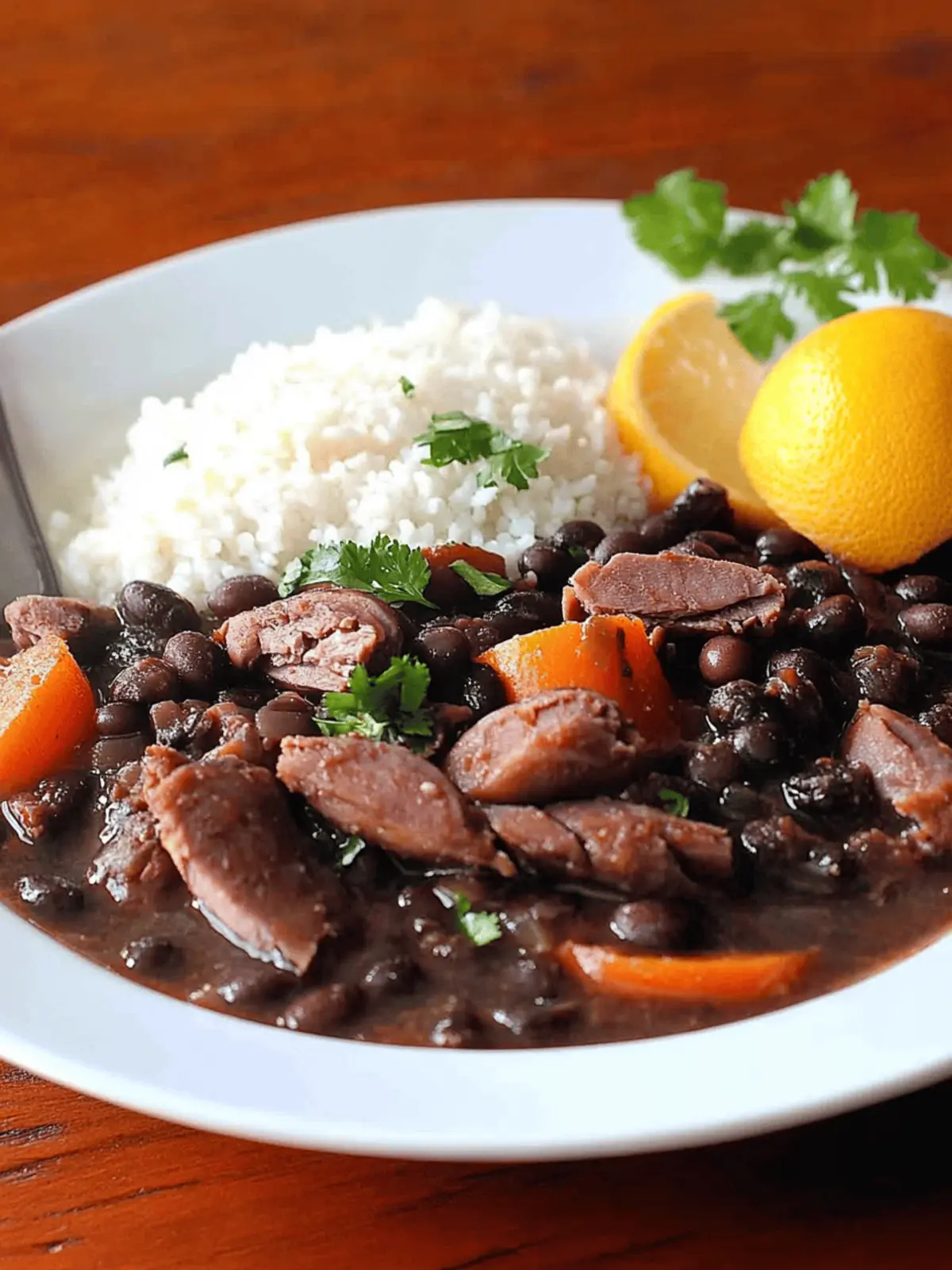 Savor Feijoada: Hearty Brazilian Black Bean Comfort Stew 2 Feijoada (Brazilian Black Bean Stew)