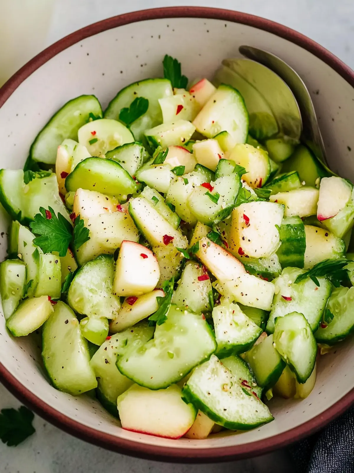 Cucumber Apple Salad