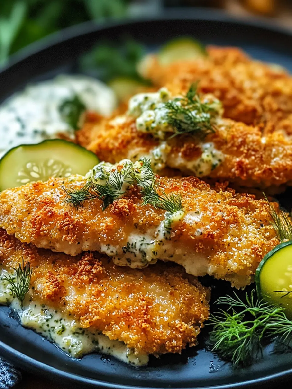 Crispy Dill Pickle Parmesan Chicken   Incredible Flavor Adventure