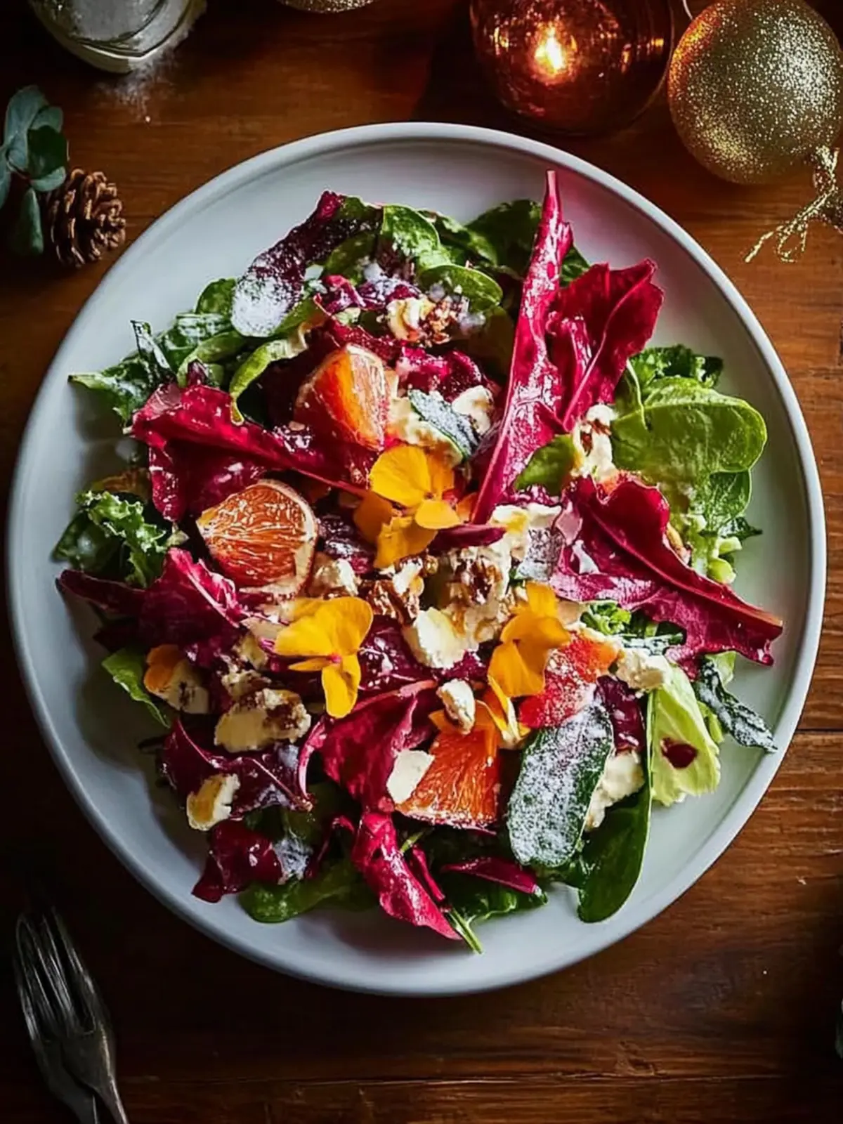 Festive salad- vegan christmas recipes