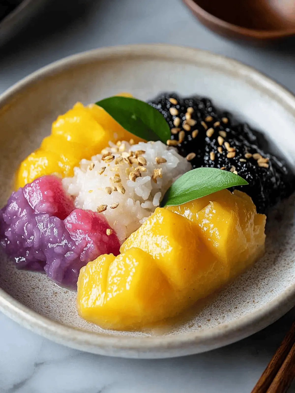 Thai Mango Sticky Rice Recipe: A Sweet Ube Twist Awaits 2 Thai Mango Sticky Rice Recipe