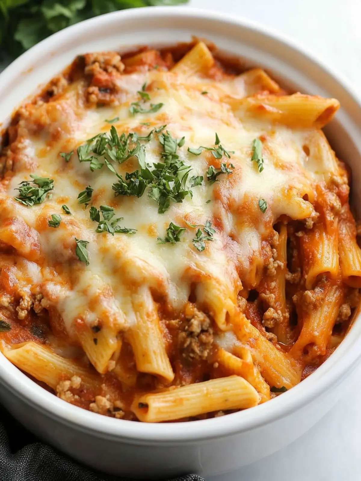 Melted Cheese Bliss: Slow Cooker Baked Ziti Recipe 3 Slow Cooker Baked Ziti Recipe
