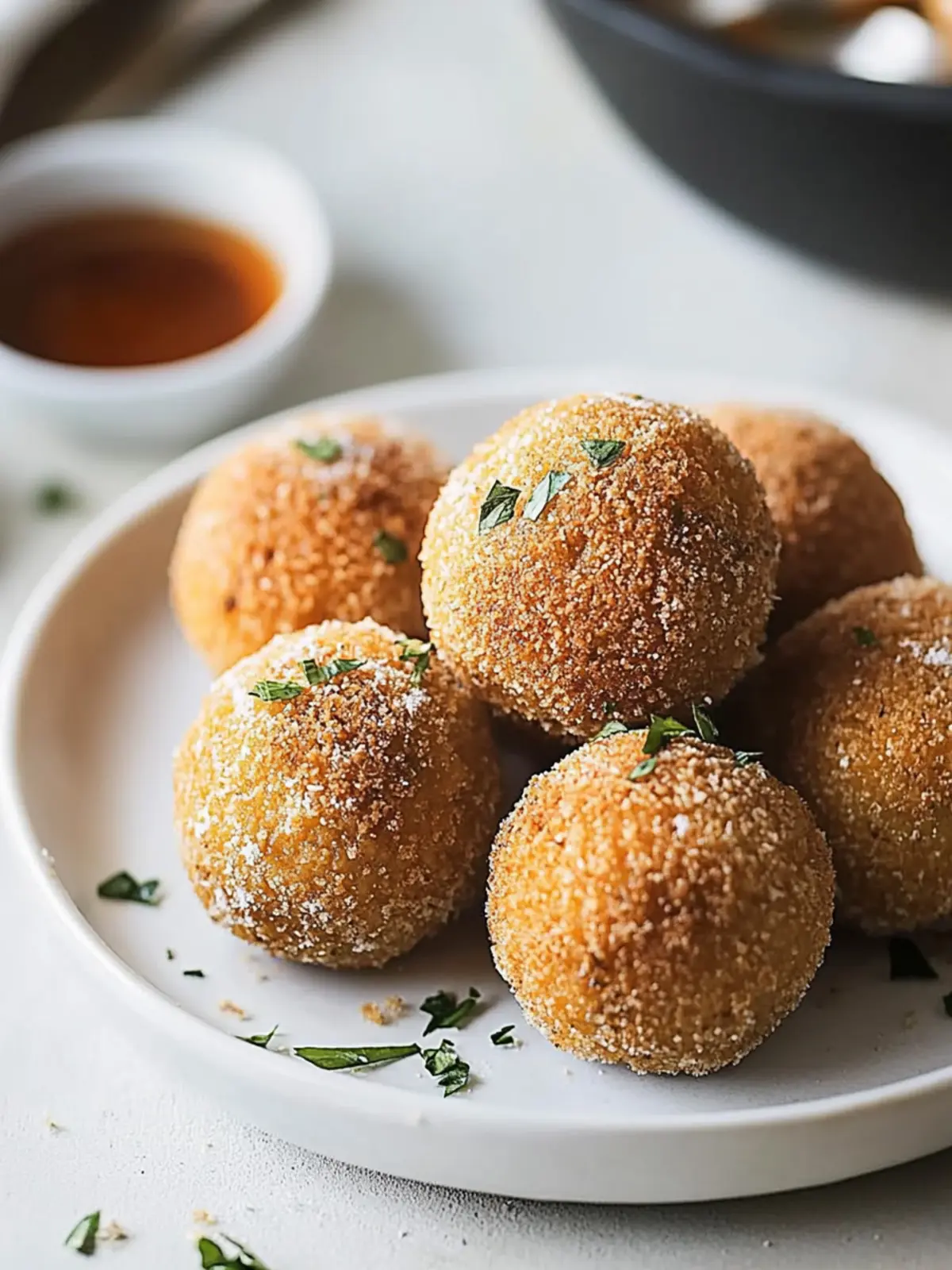 Porcini Truffle Arancini: Crispy Bites of Pure Comfort 3 porcini truffle arancini
