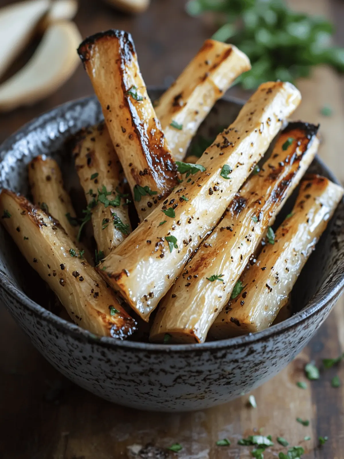 Delicious Honey Roasted Parsnips for a Festive Side Dish 2 Honey Roasted Parsnips