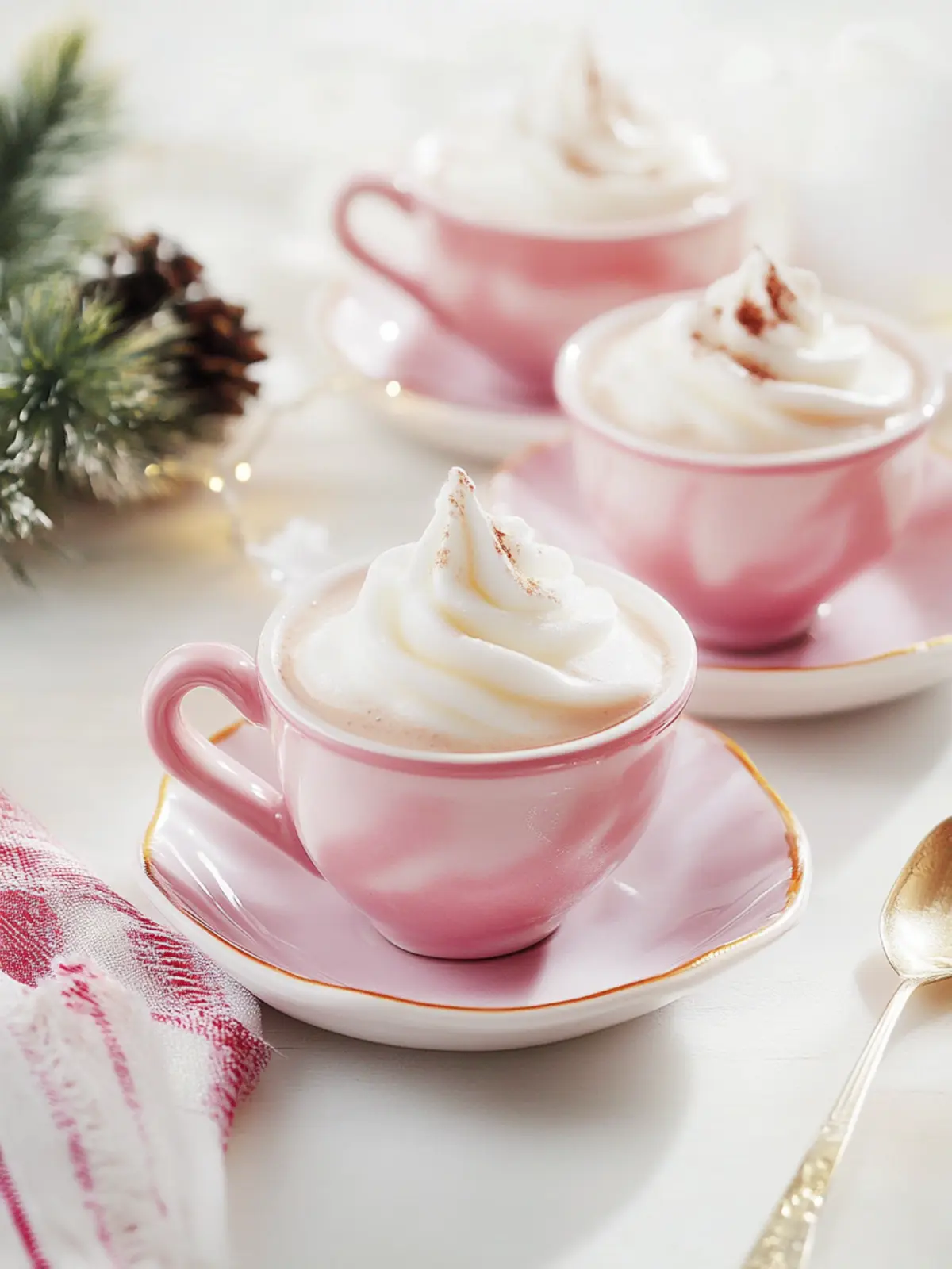 White Hot Chocolate- New Year drinks recipes