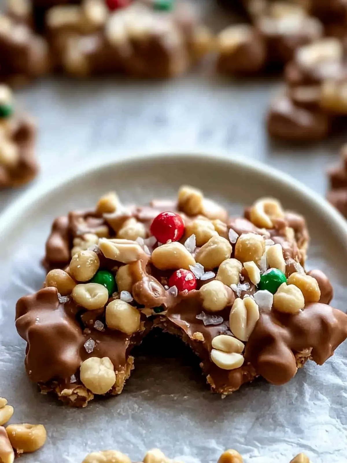 Crockpot Peanut Clusters
