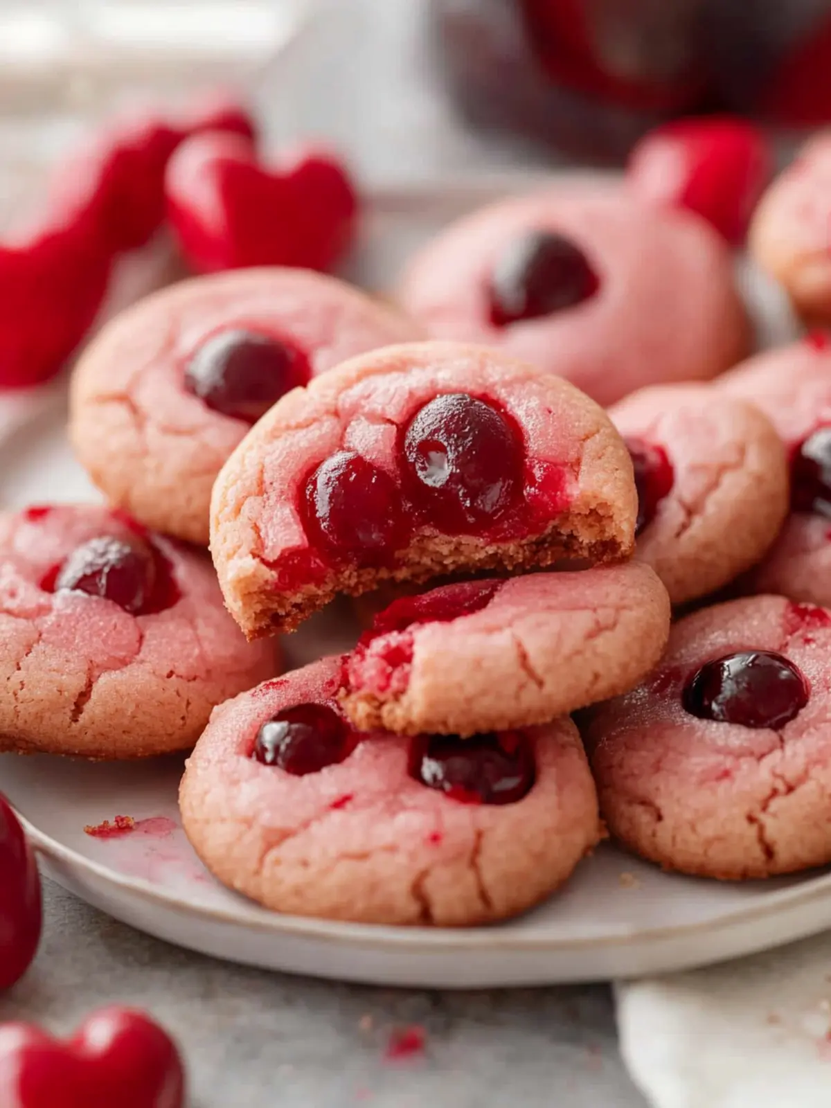Maraschino Cherry Cookies Recipe: Sweet Treats for Love Day 3 Maraschino Cherry Cookies Recipe-Sweet treats for Valentine s Day
