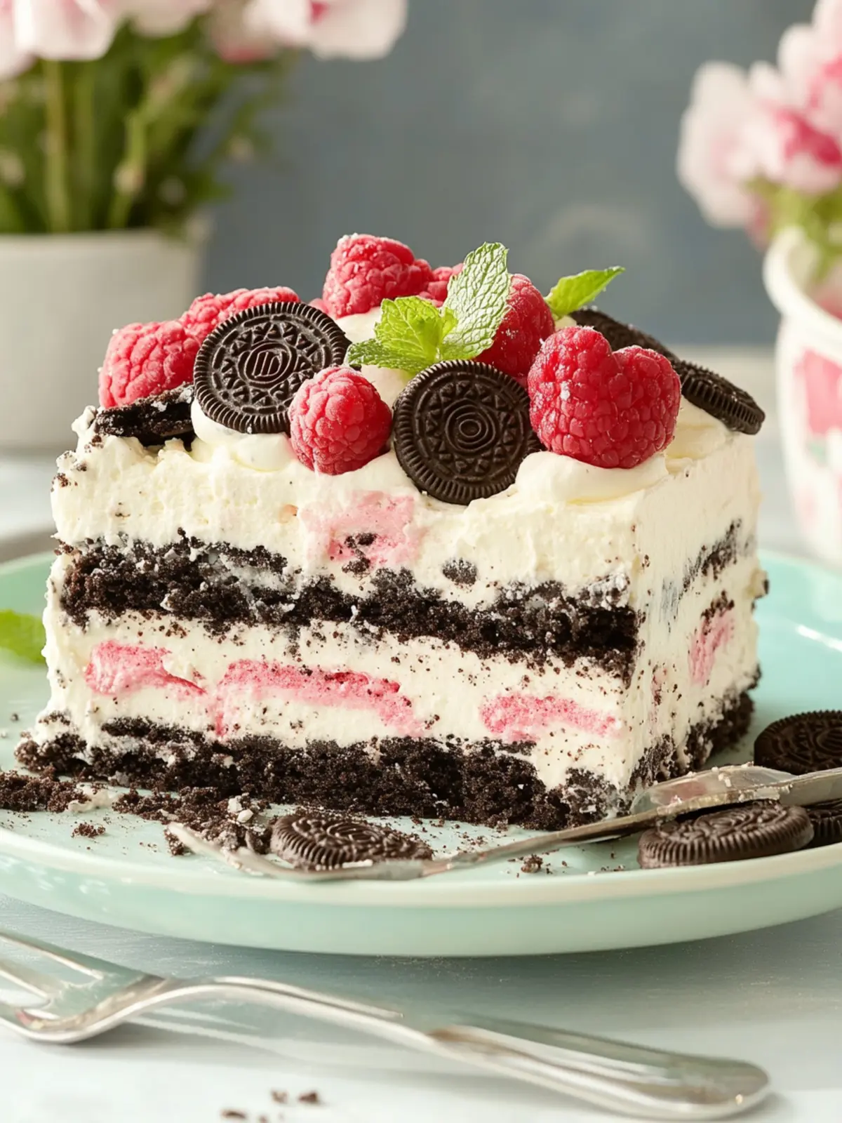 Decadent Oreo Icebox Cake: Sweet Treats for Valentine s Day 4 Oreo Icebox Cake- Sweet treats for Valentine s Day