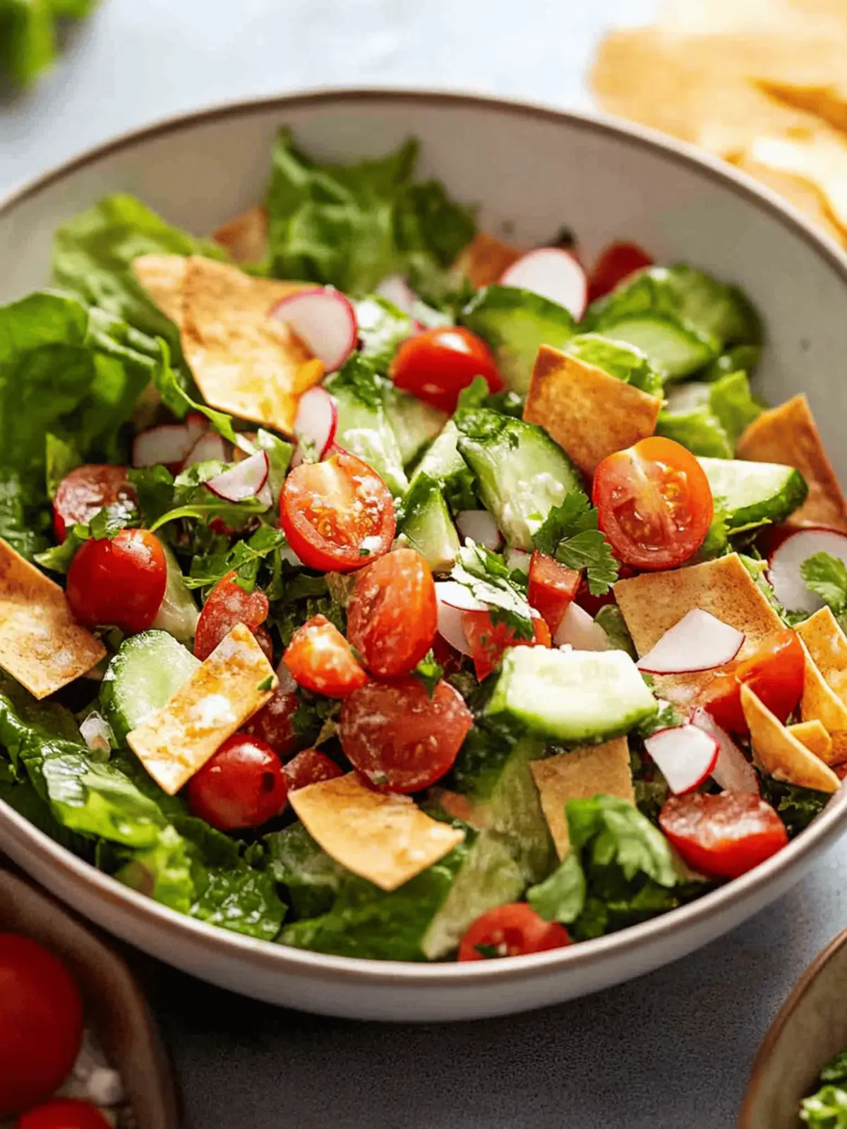 Delicious Lebanese Fattoush Salad That Brightens Your Day 3 Lebanese Fattoush Salad