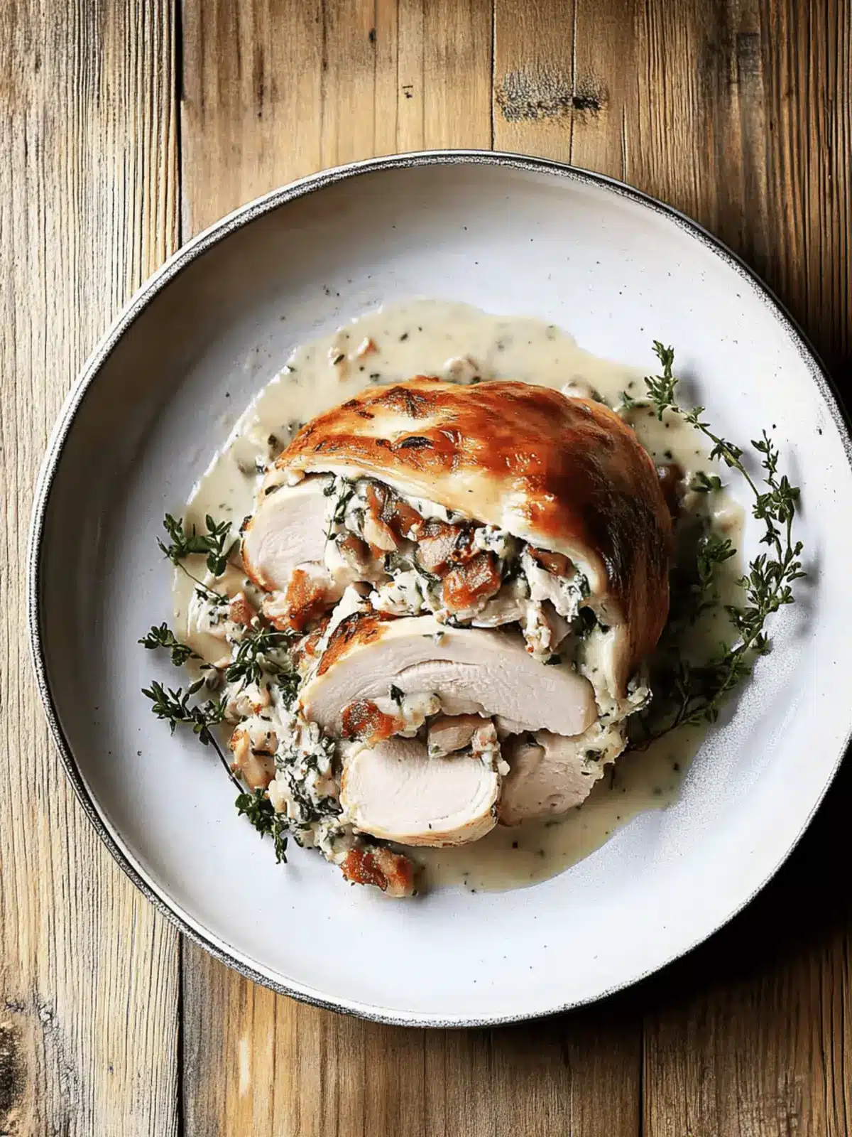 Stuffed Turkey Roulade: Your Easy Gourmet Dinner Delight 4 Stuffed Turkey Roulade
