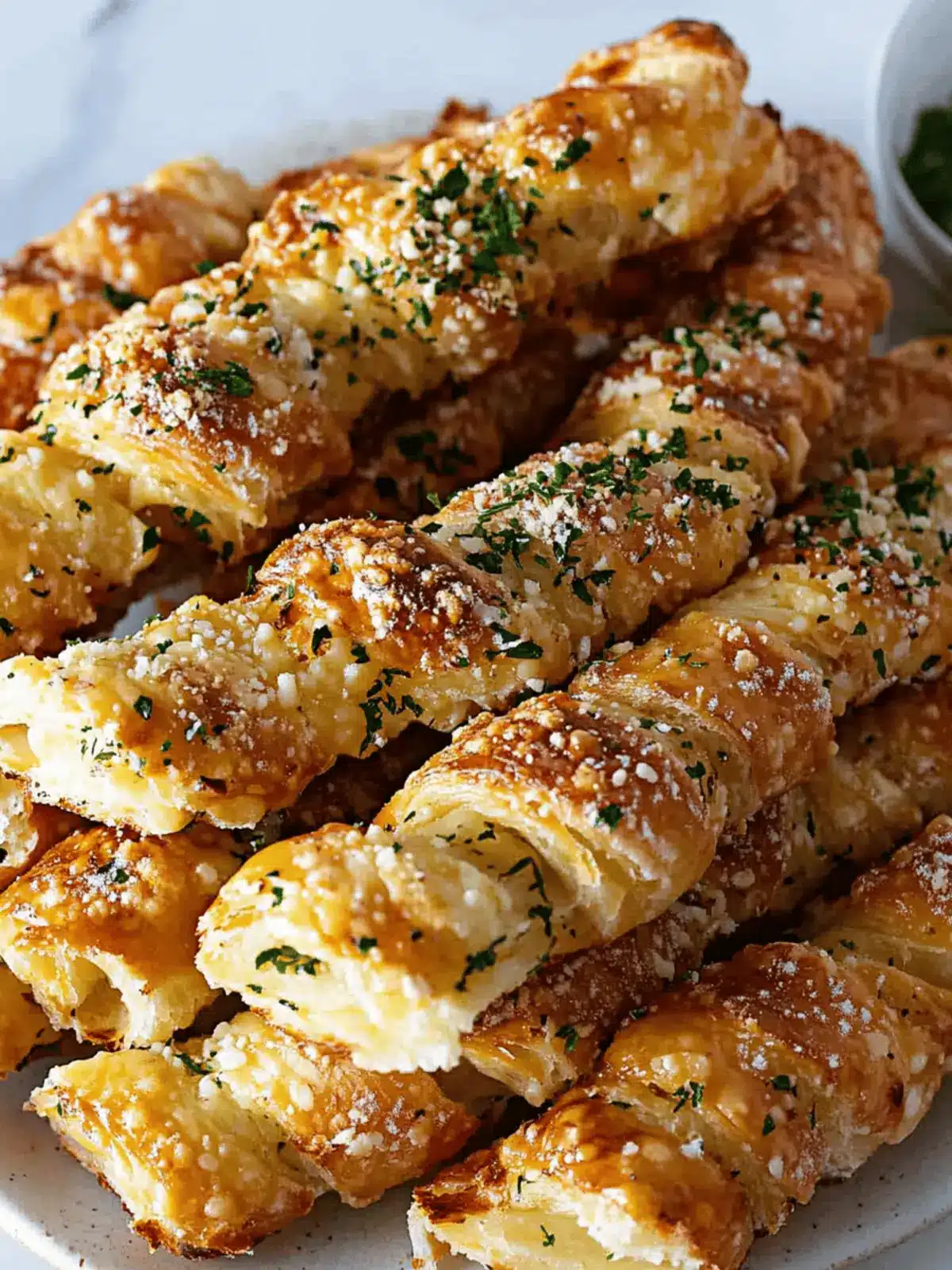 Cheesy Garlic Parmesan Twist