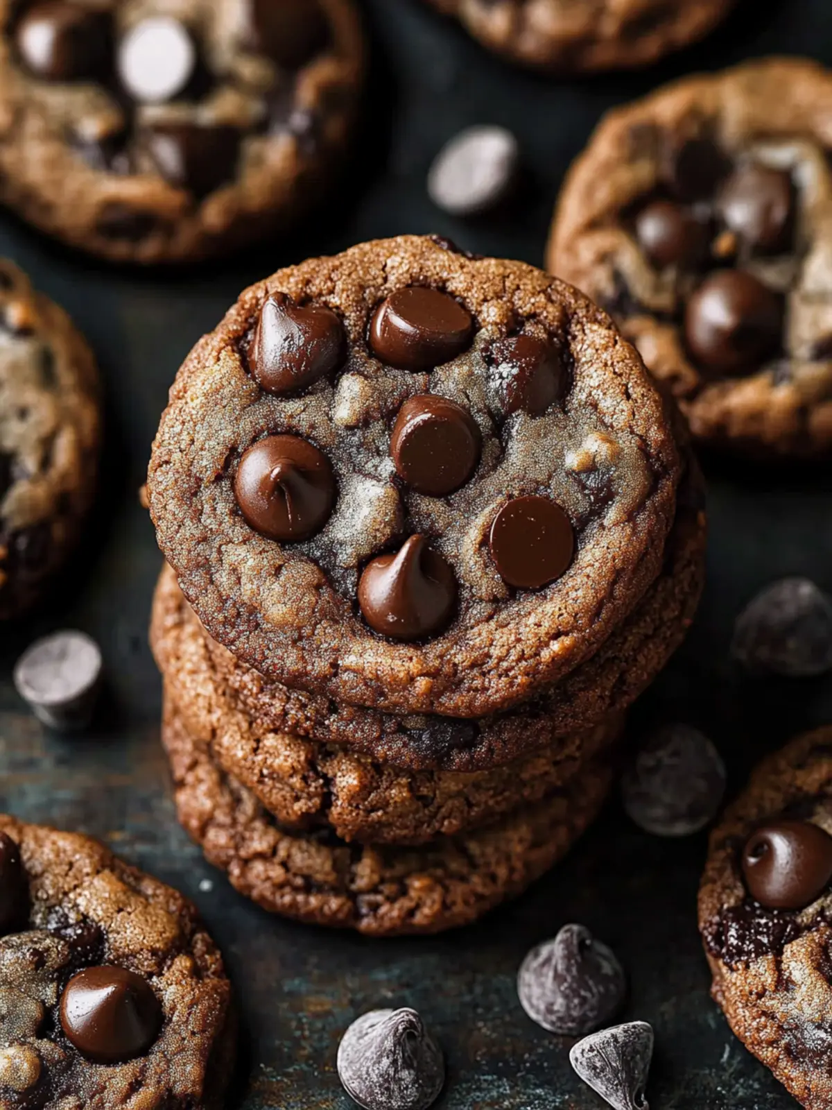 Decadent Double Chocolate Chip Cookies Recipe You'll Adore 4 Double Chocolate Chip Cookies Recipe