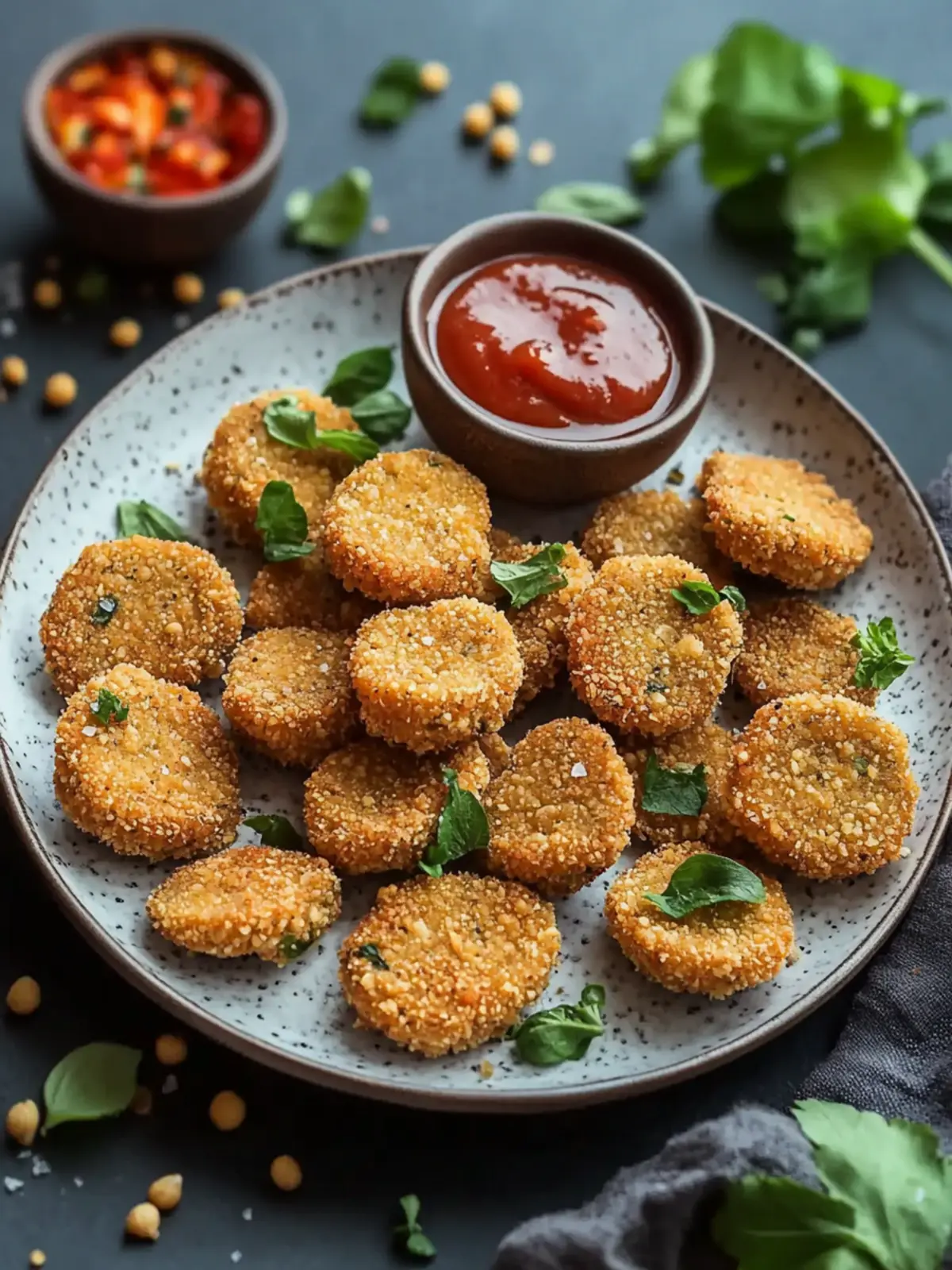 Crispy Tasty Vegan Chickpea Nuggets Recipe Everyone Loves 4 Tasty Vegan Chickpea Nuggets Recipe