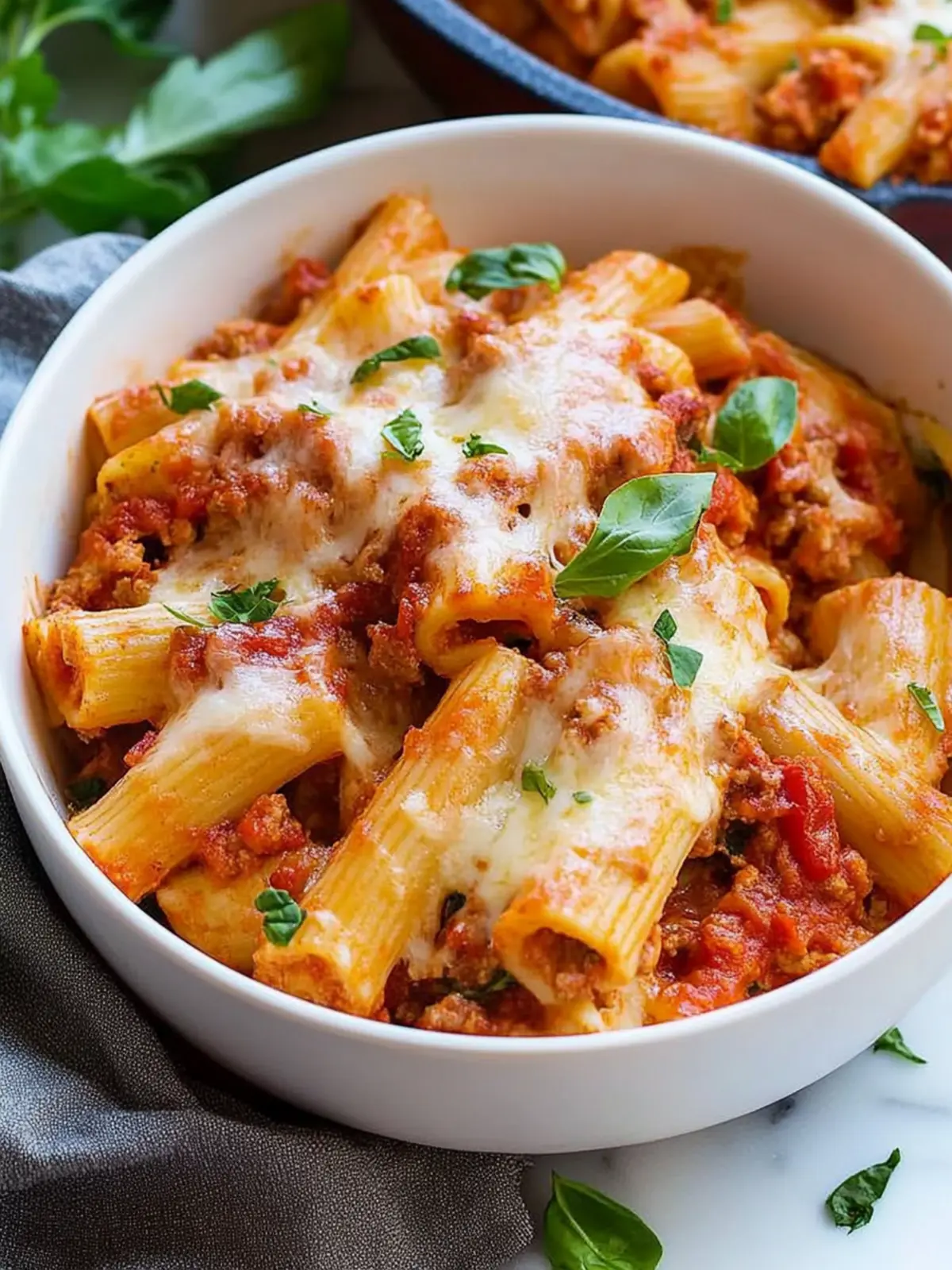 Baked Rigatoni