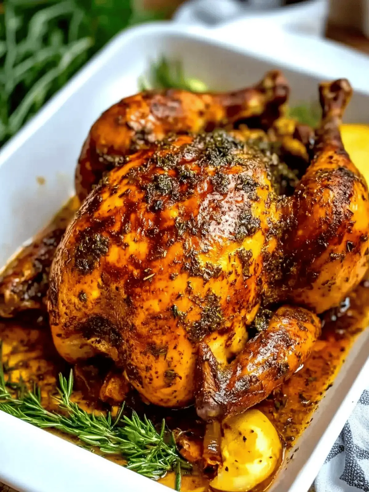 Irresistible Garlic Herb Butter Roasted Chicken Recipe 3 Garlic Herb Butter Roasted Chicken