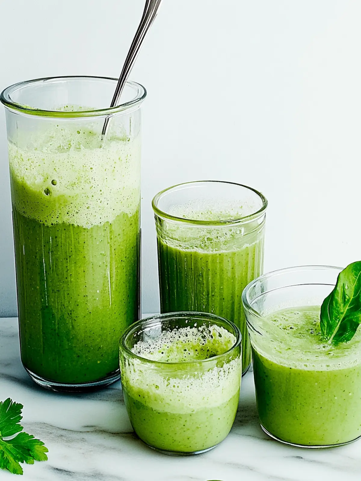 Sippin  Green Gazpacho