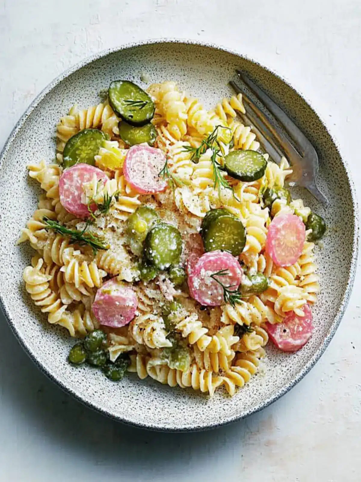 Pasta and Pickles Salad: A Creamy Twist You'll Love 3 Pasta and Pickles Salad