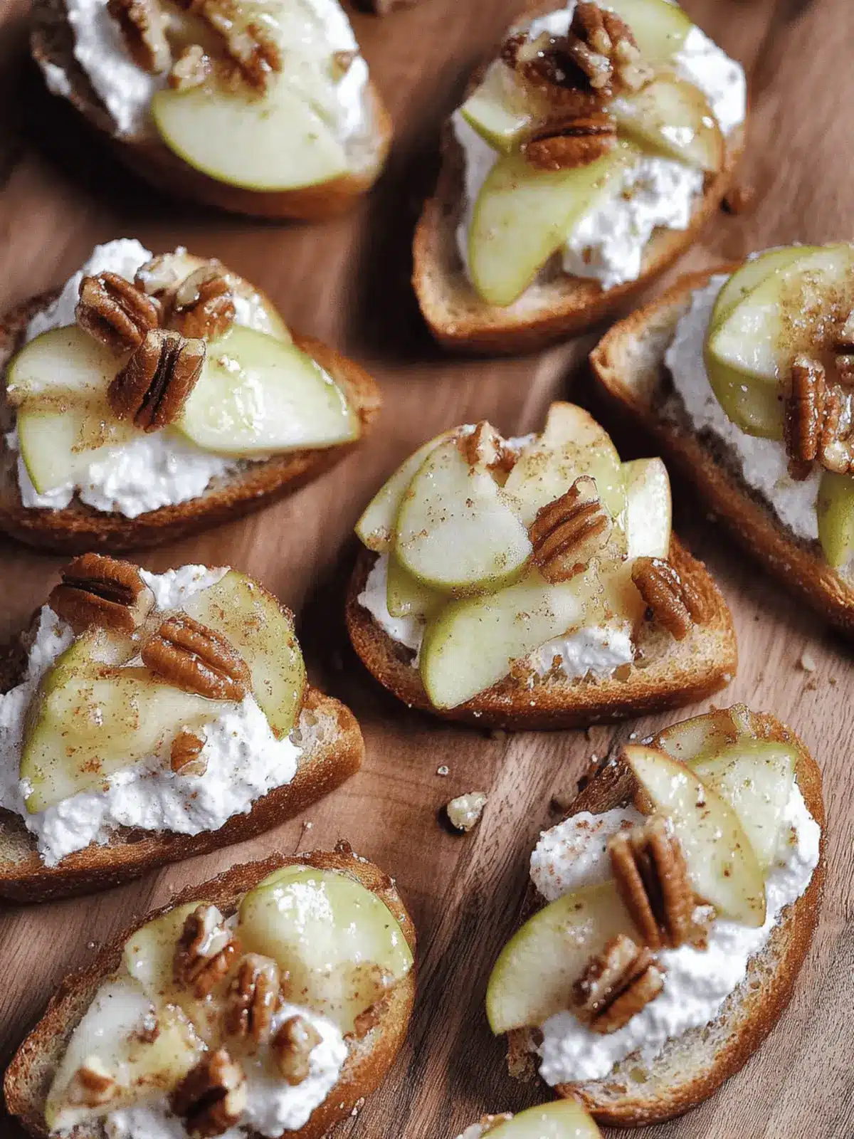 Apple Pecan Crostini: Effortless Fall Delight in 30 Minutes 4 Apple Pecan Crostini
