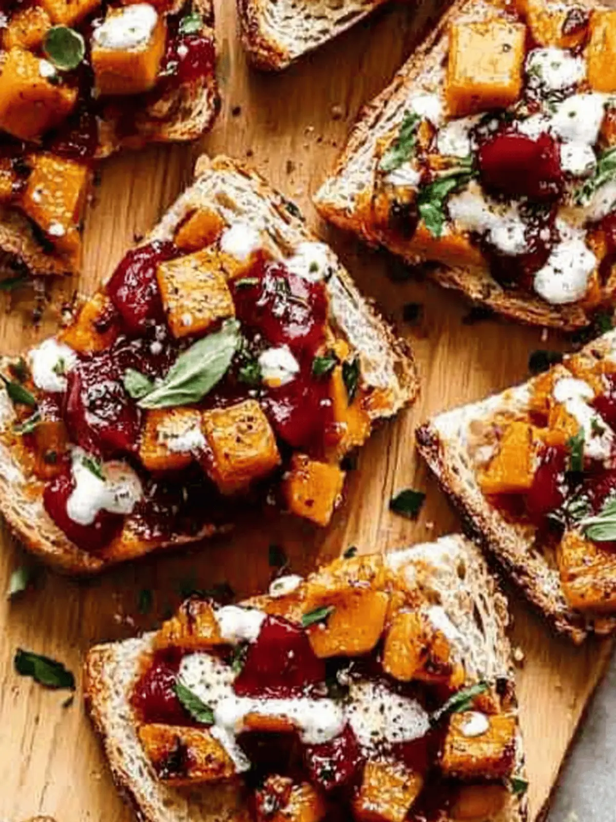 Cinnamon Butternut Squash Bruschetta for Cozy Gatherings 4 Butternut Squash Bruschetta