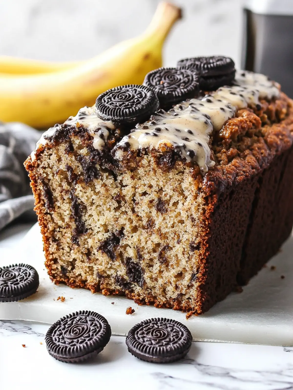 Indulge in Oreo Banana Bread for a Sweet Treat Upgrade 2 Oreo Banana Bread