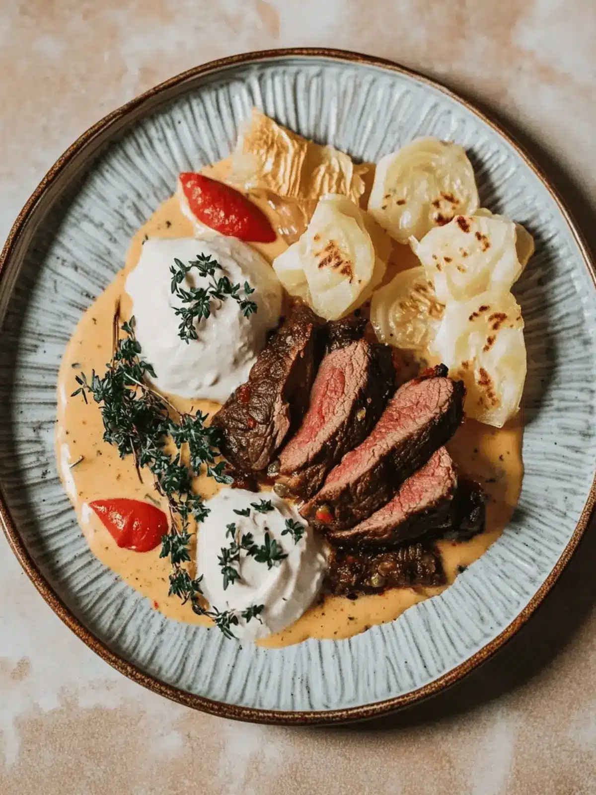 SvÃ­ÄkovÃ¡ (Czech Beef in Vegetable Cream Sauce)